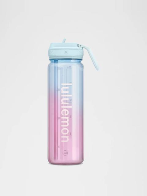 Back to Life Clear Bottle 24oz *Straw Lid