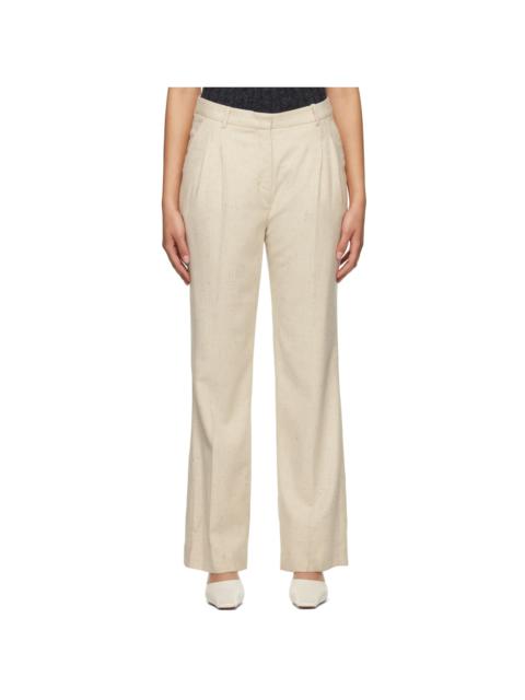 Beige Taranto Trousers