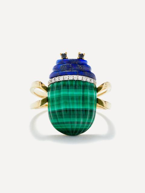 9ct Gold Scarab Ring
