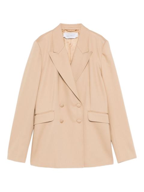 double-breasted blazer