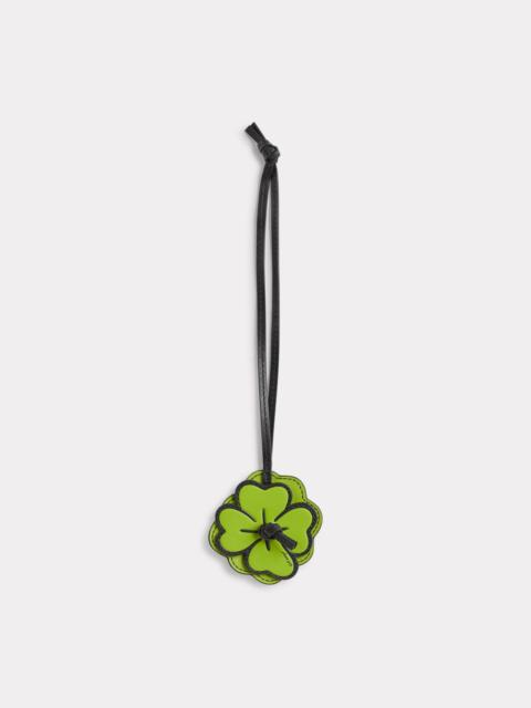 'KENZO Cartoon' clover charm in leather