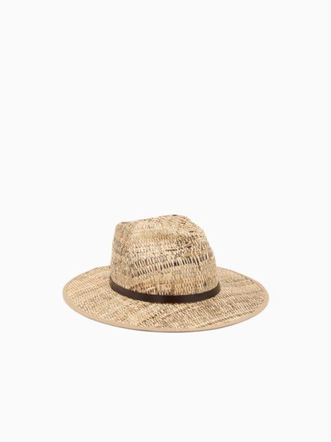WOVEN RAFFIA HAT