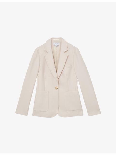 Soren Single-Breasted Wool Blazer