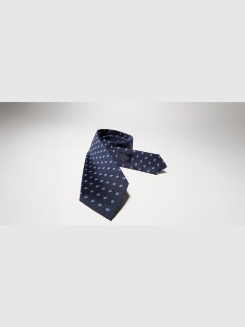 Double G silk jacquard tie