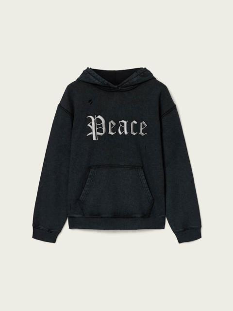 UTOPIA EMBROIDERED BOXY HOODIE