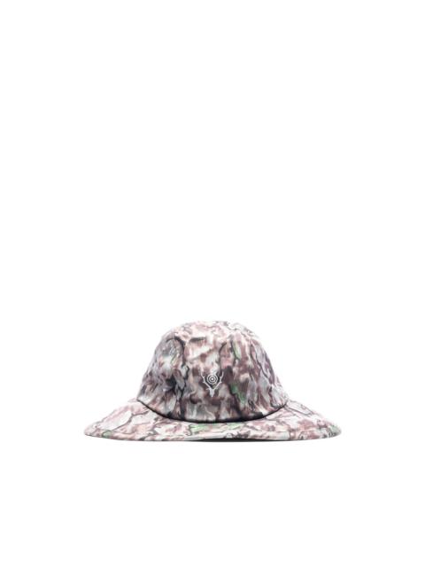 camouflage-pattern bucket hat