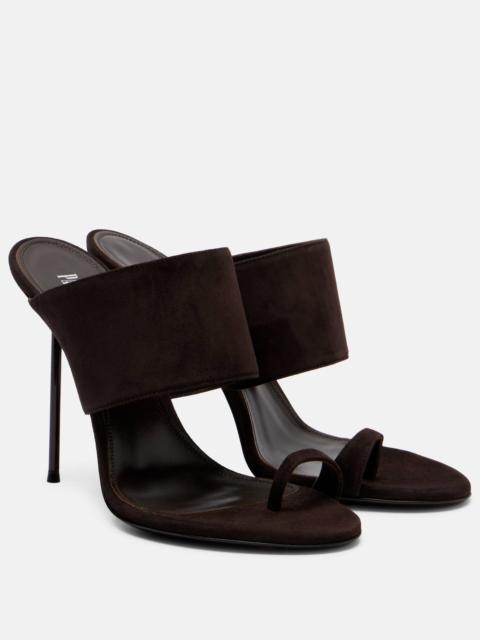 Lidia 105 suede sandals