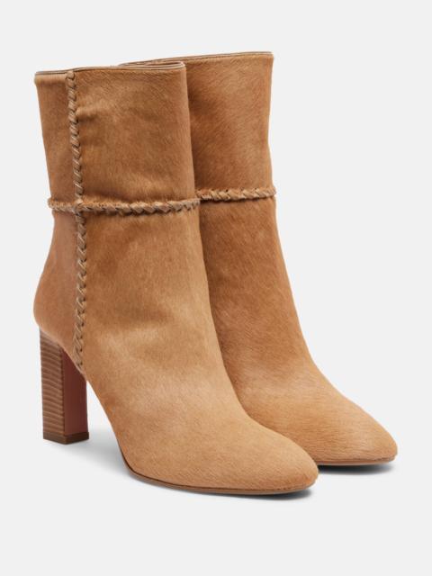 Indy 85 calf hair ankle boots