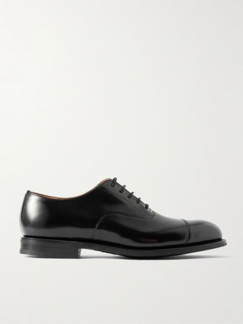 Consul R 2.0 Polished-Leather Oxford Shoes Black