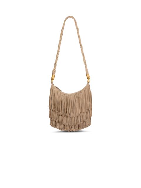 Ébène Hobo fringed suede bag