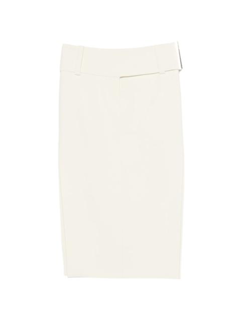 straight midi skirt