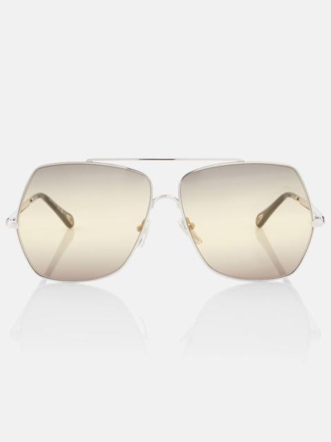 Aly square sunglasses