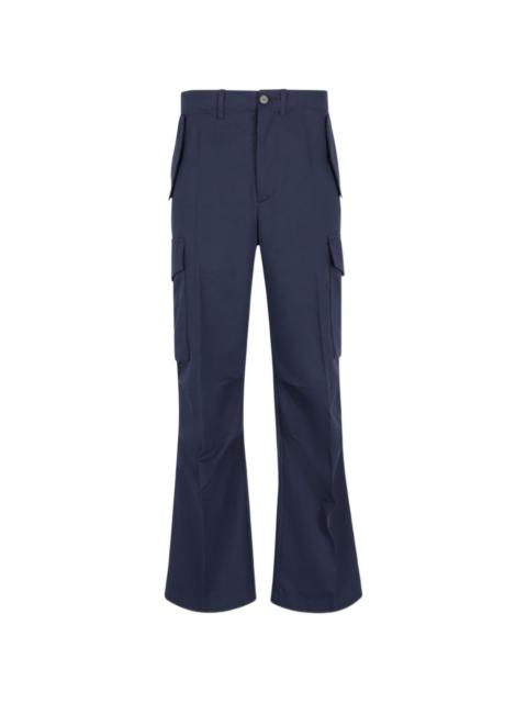 belt-loops cargo trousers
