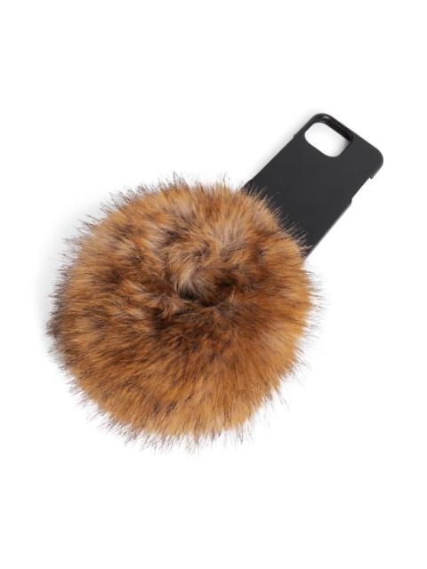 Women's Tech Phone Case in Black/beige