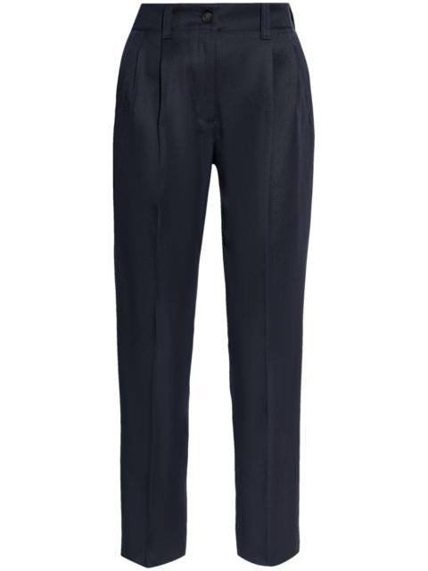 loose-fit straight-leg trousers