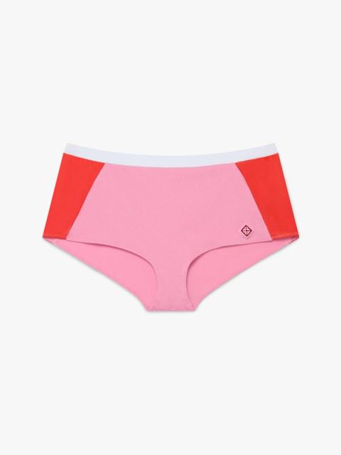 Pink Monogram Bikini Shorts | Casablanca Paris