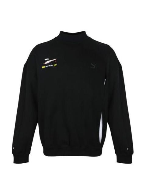 PUMA x ADER ERROR Unisex Knitting Sweatshirt Black 595539-01