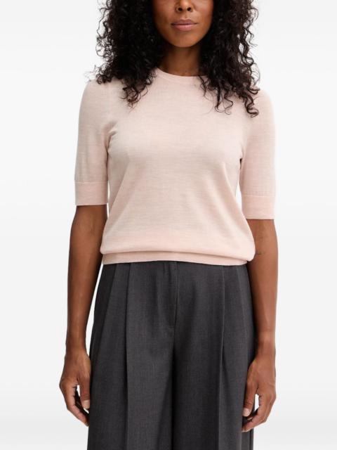 rolled cuffs sweater