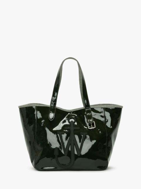 BELT TOTE - COATED DENIM TOTE BAG