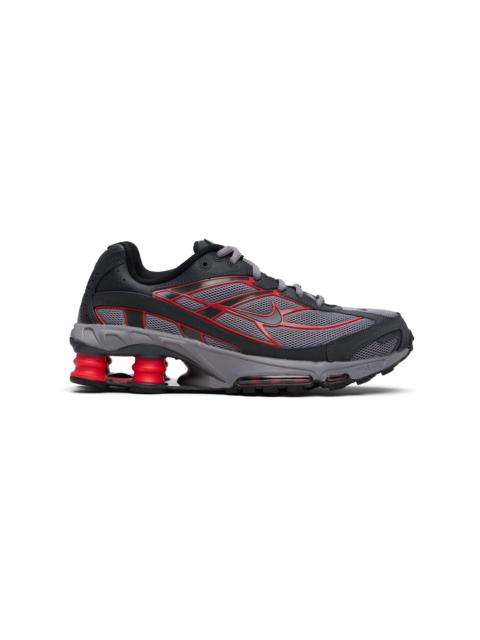 Gray & Red Nike Shox Ride 2 Sneakers