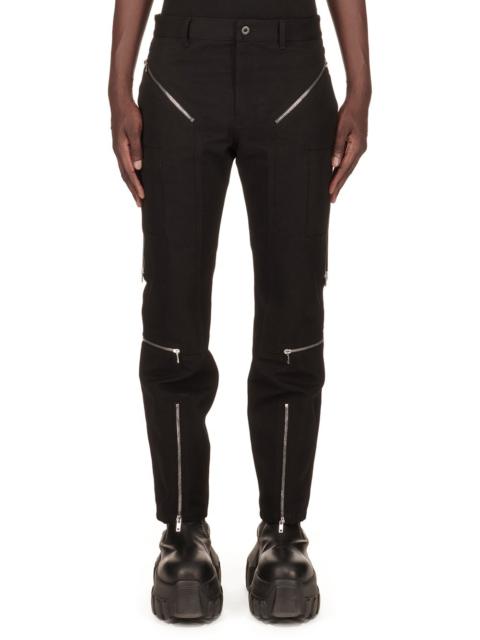 + Bonotto Terrain Straight-Leg Zip-Detailed Cotton Trousers