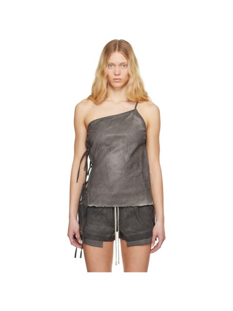 Gray Hollywood Taco Denim Top