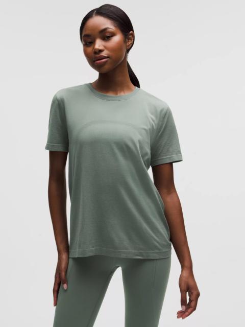 Swiftly Relaxed Short-Sleeve Shirt Hip Length *Updated Fit