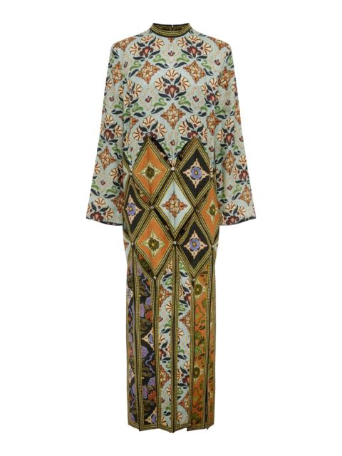 Cece Spliced Midi Dress