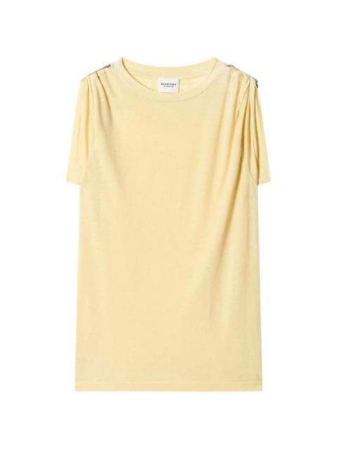 Zelna draped T-shirt