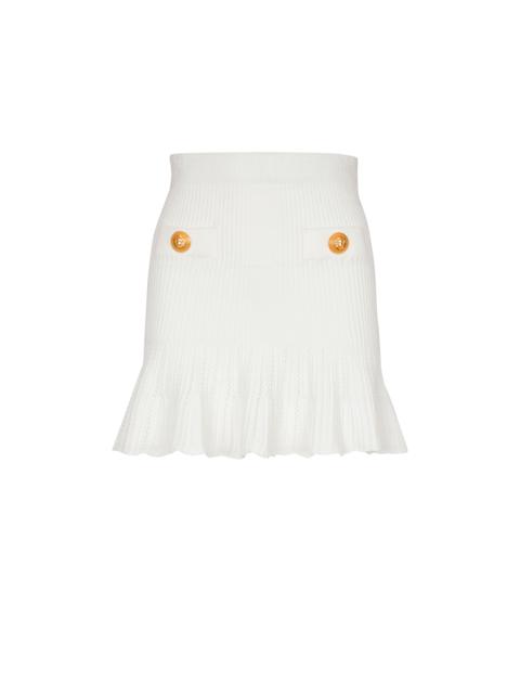 Knitted skater skirt