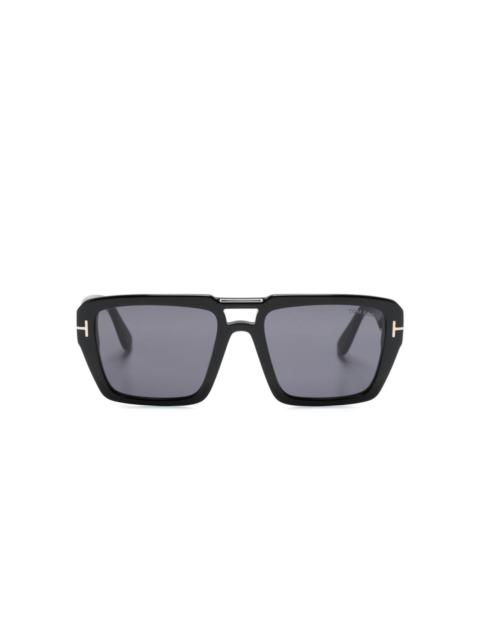 Redford square-frame sunglasses