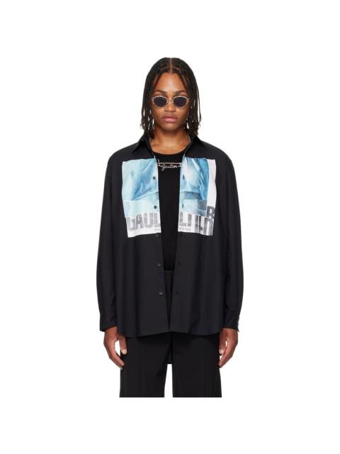 Black 'The Oversized Water' Shirt