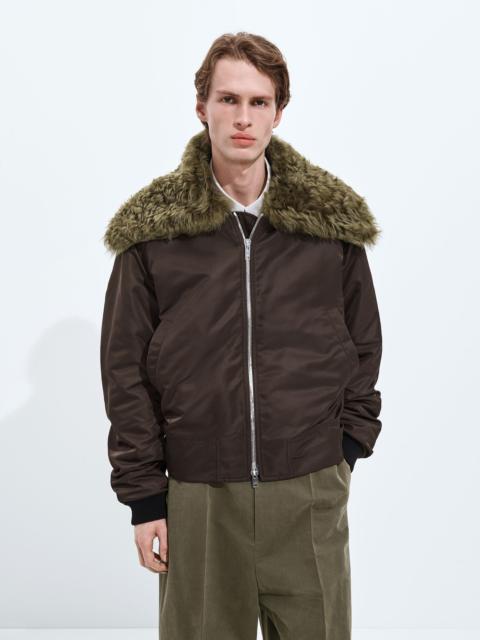 Padded Nylon Bomber