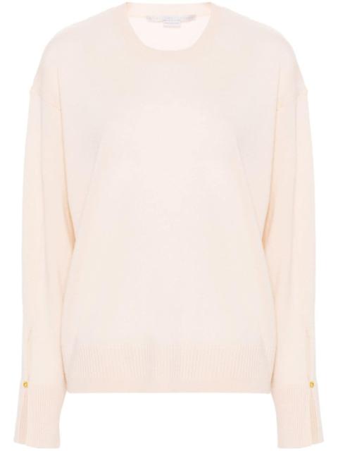 crew-neck long-sleeve jumper