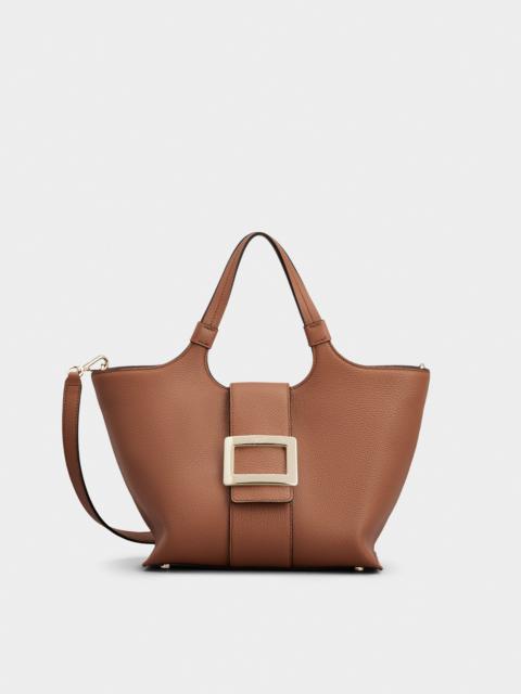 Belle Vivier Mini Shopping Bag in leather