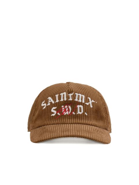 x  Sean Wotherspoon corduroy embroidered cap