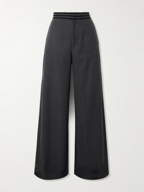 Woven Wide-leg Pants