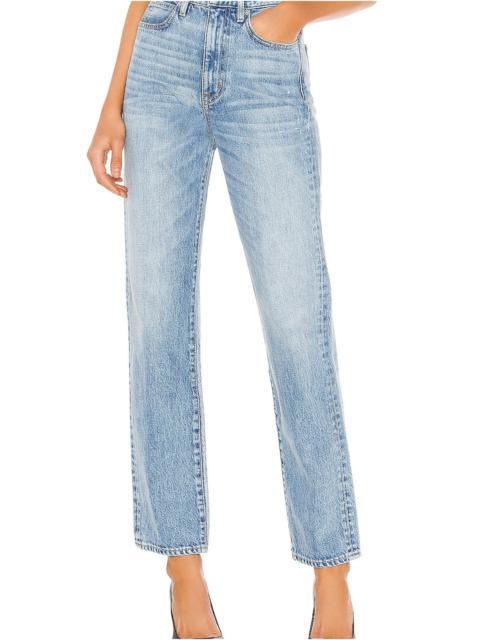 London High Rise Straight Jeans