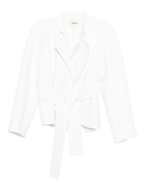 Edith belted blazer