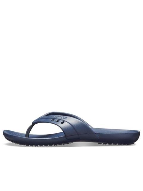 (WMNS) Crocs Kadee Flip-Flops Blue 14177-410