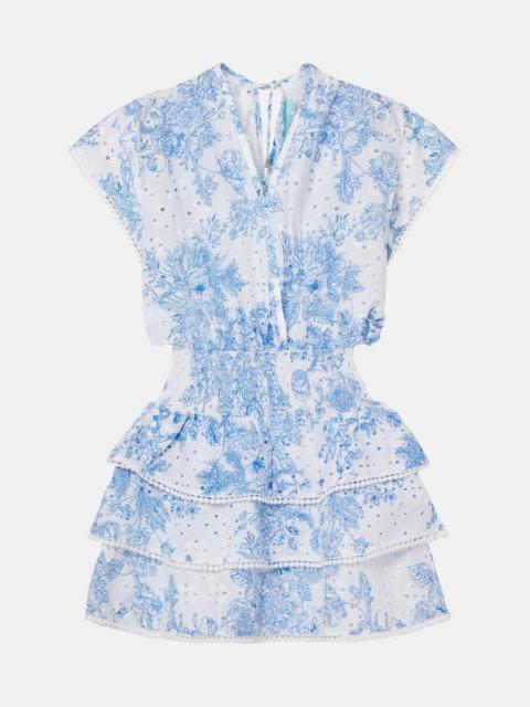 Jess broderie anglaise cotton minidress