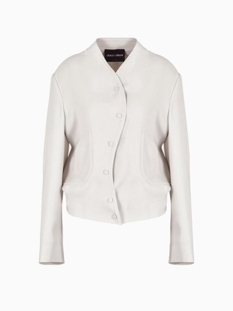 Blouson in technical cady