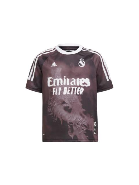 adidas Real Madrid Human Race Jersey Black/White