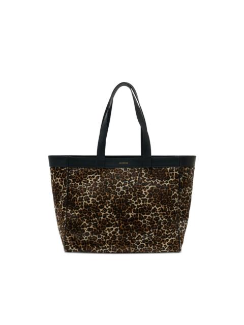 medium Rio leopard-pattern tote bag