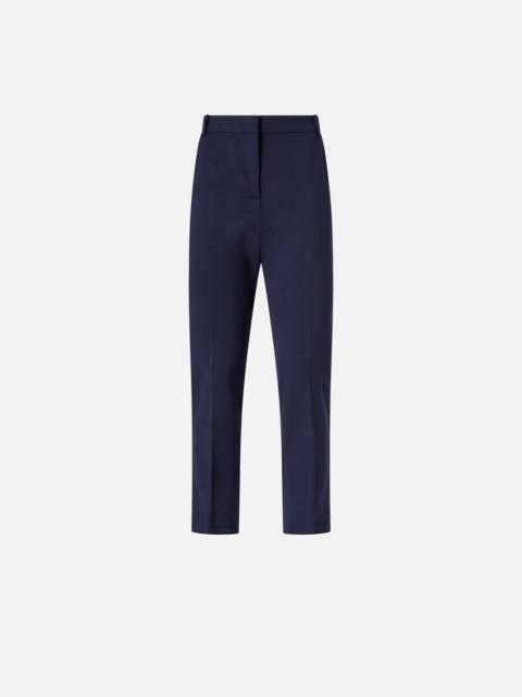CIGARETTE TROUSERS WITH PRESSED PLEAT