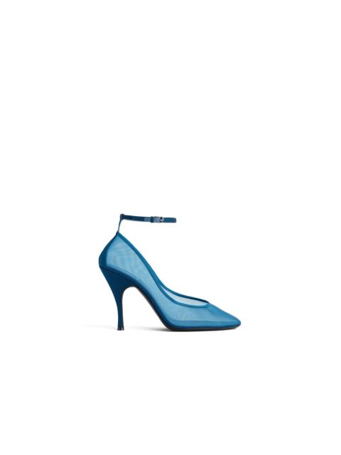 STRAPPY PUMPS IN MESH