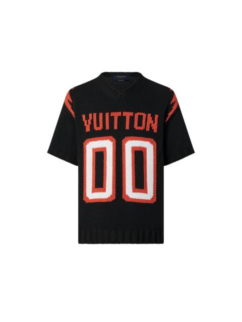 Chunky Intarsia Football T-Shirt