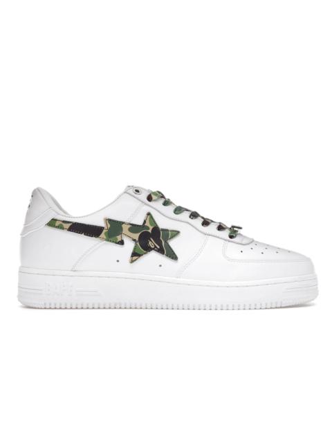 A Bathing Ape Bape Sta Low White ABC Camo Green (2021)