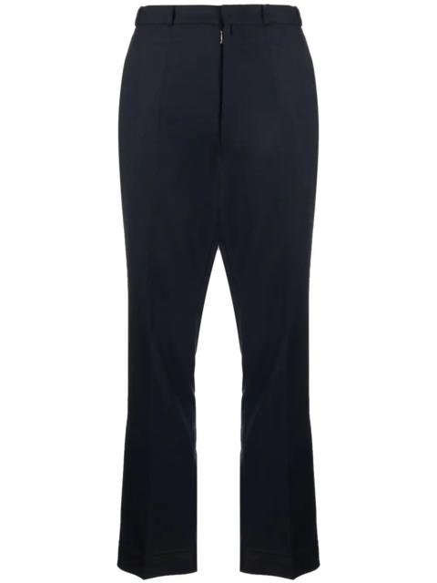four-stitch wool trousers
