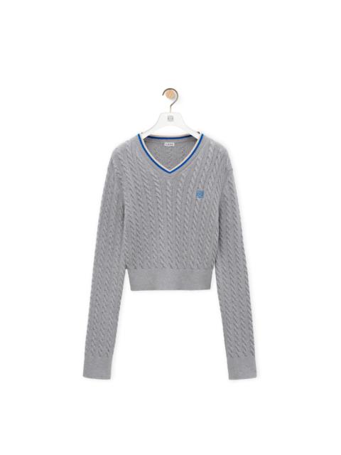 Sweater in cotton